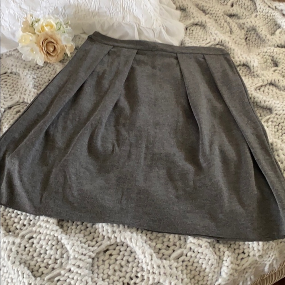Plated grey skirt NWT!!